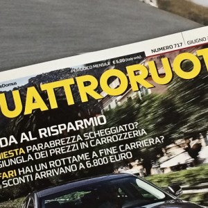 CarLock Review in Italian Quattroruote Magazine