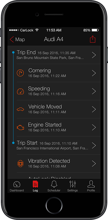 CarLock GPS car tracker