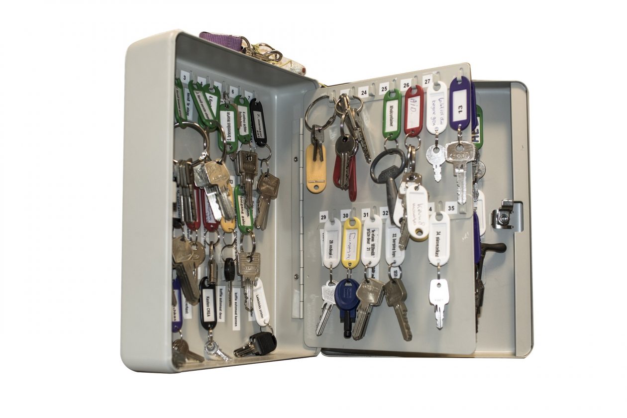 metal key cabinet