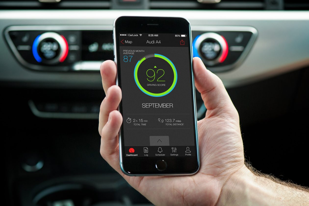 advanced real-time gps car tracker with phone app